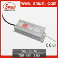 Smun Warerproof 75W 48V LED Driver avec 2 ans de garantie